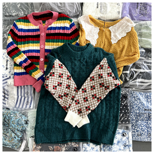 Suéter de Punto de Invierno al por Mayor de Fábrica, Ropa de Mujer en Existencia, Ropa de Mujer, Entrega Aleatoria, Suéter Cárdigan para Mujer - Product Image 4