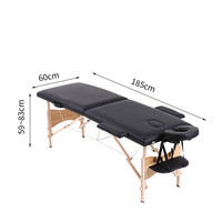 Table de massage portable pliable sur mesure avec étui de transport, hauteur réglable, pour professionnels de la beauté, spa, tatouage, thérapie, lit de soins
