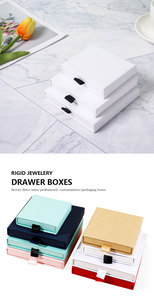 Hộp Trang Sức In Logo Tùy Chỉnh Giấy Thân Thiện Với Môi Trường Bán Trực Tiếp Từ Nhà Máy Với Tay Cầm Hộp Trang Sức Mô Hình Ngăn Kéo - Product Image 4