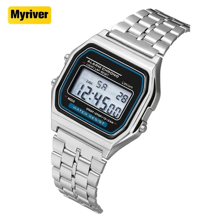 Myriver Stylish Look Forward Edelstahl Armbanduhr Luxus Business Uhren Neueste Quarzuhr für Frauen