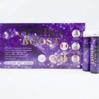 Nouveau produit OEM : Boissons Femina Boost pour affiner la taille, stimuler l'œstrogène et la libido, favoriser l'élargissement des seins et améliorer la peau.