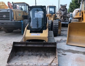 Used Mini Skid Steer Loader Cat 247B Secondhand 3 <strong>Ton</strong> High-performance Small Skid Steer for Working on Sale