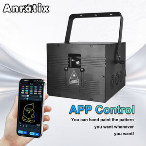 Club Indoor Laser Show 15W RGB High Power DMX512 Beam Effect Dance Floor <b>Lighting</b> with APP/Voice Control for KTV - Product Image 5