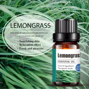 Private Label Organic Pure Fragrance Oils High Quality 100% Natural Fragrance Oils Lemongrass Aromatherapy Oils