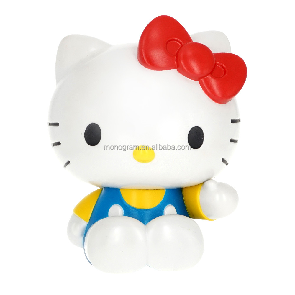 Nouvelle COLLECTION créative et incassable, mignon SANRIO HELLO KITTY, offre spéciale, les enfants adorent PVC, argent, banque de jouets