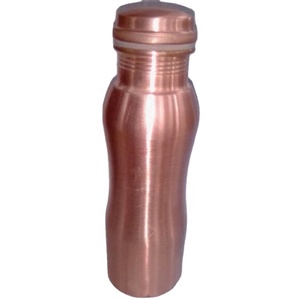 Elegante botella de agua de cobre Premium calidad Superfina Premium Drinkware Top líder botella de agua de cobre para beber directamente - Product Image 2