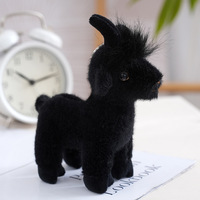 Porte-clés Mascotte du Chinois Nouvel An 2027, An de la Chèvre, Poupée en Peluche, Mini Jouet Animal en Peluche, Breloque de Sac, Pendentif