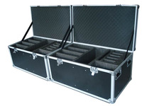Flight Case en Aluminium Empilable, Boîte à Outils en Aluminium avec Mousse Personnalisée, Logo Personnalisé, Diverses Dimensions Disponibles