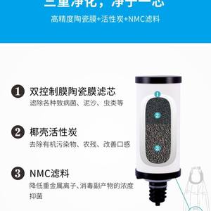 ไส้กรองน้ำแบบคาร์ทริดจ์ Pf511แบบพกพาตัวกรองน้ำแบบแมนนวล Cm01 50125 - Product Image 4