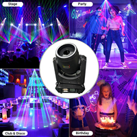 Barra de Luces RGB de 10w con Cabezal Móvil, Láser de Animación para Bodas, DJ, Club, Teatro, Espectáculos, Iluminación de Escenario