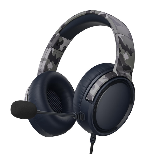 Gaming Headset With Mic for Gaming Consoles Laptops Desktops Wired Headphones