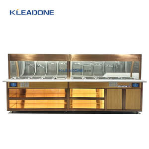 Pişirme ekranı için mermer tezgah buhar tablosu ile oteller ve restoranlar için 2025 elektrikli paslanmaz çelik büfe yemek ısıtıcısı - Product Image 1