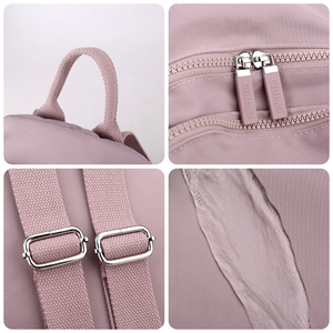 Bán Buôn Du Lịch Không Thấm Nước Phụ Nữ Ba Lô Làm Việc Tùy Chỉnh Sang Trọng Dây Kéo Túi Ngoài Trời Chất Lượng Cao Đô Thị Ba Lô Với Logo - Product Image 3