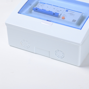 Boîtier de distribution <span class=keywords><strong>électrique</strong></span> en plastique QHECO Q1-Blue à montage en surface, 220V, 6/16 prises, utilisation intérieure, disjoncteur - Product Image 5