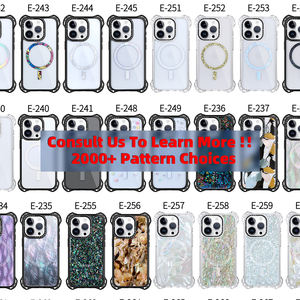 Custodia per telefono <span class=keywords><strong>trasparente</strong></span> con stampa Uv personalizzabile, custodia per telefono con ricarica Wireless magnetica, per <span class=keywords><strong>Iphone</strong></span> - Product Image 2