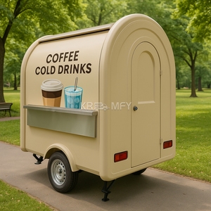 2025 Ce Aprove Street Coffee Fast Mobile Kitchen Hot Dog Cart Food Van Ice Cream Truck Retro Car - Product Image 4