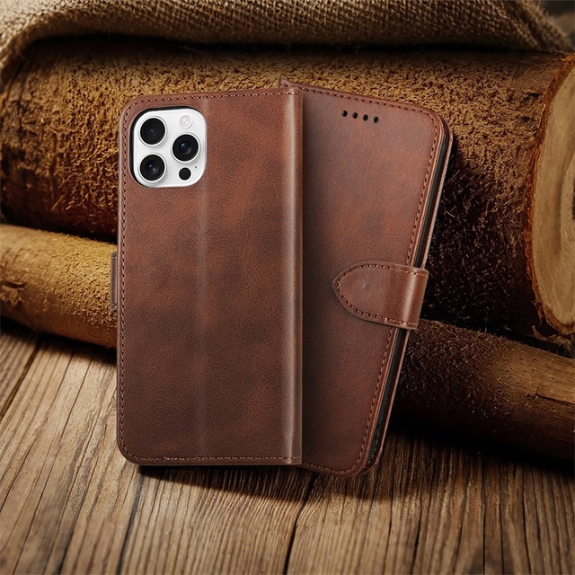Flip Wallet Mobile Phone Case for iPhone 16 15 14 13 12 11 PU Leather Protective Cover With 8 Card Holder for Samsung for Xiaomi