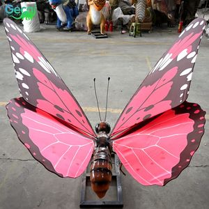 Parc d'attraction Gecai Animal Factory Animation extérieure Modèle papillon grandeur nature - Product Image 6