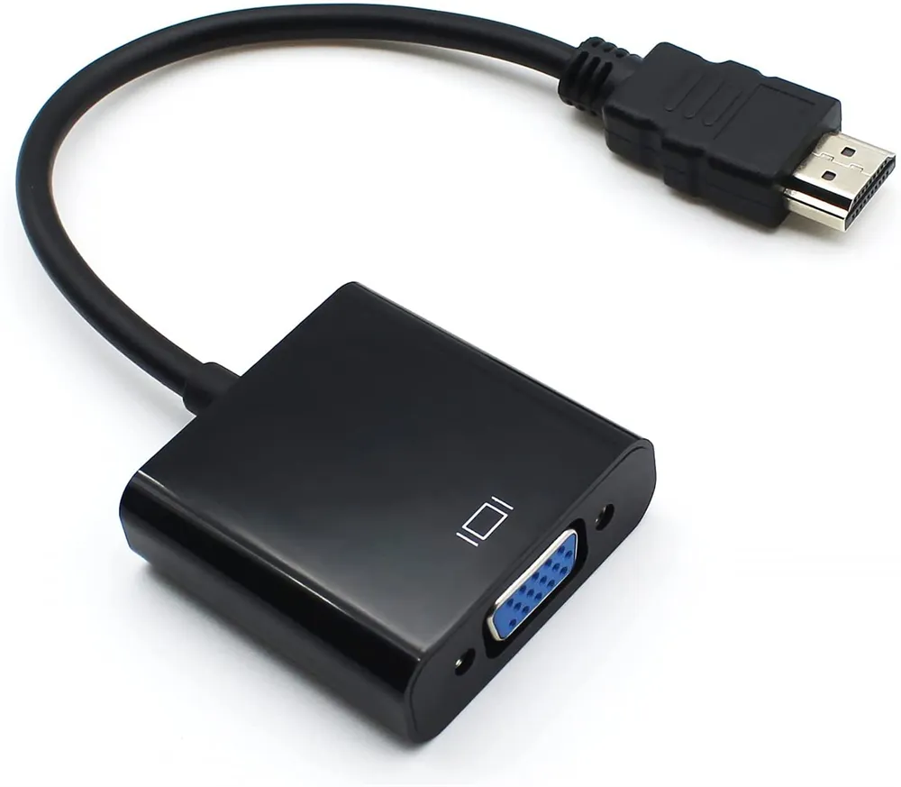 HDMI to VGA Cable Adapter Converter for Computer Video Transfer
