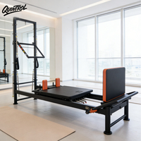 Reformer de Pilates Professionnel Réglable et Durable avec Cadre en Aluminium Rotatif pour Studio de Santé, Salle de Sport, Vente en Gros OEM