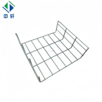Panier en treillis métallique en acier inoxydable personnalisé pré-galvanisé grille chemin de câbles avec aluminium de type perforé pour la gestion des câbles