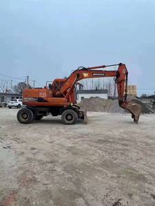 Excavatrice multifonctionnelle sur chenilles originale de la Corée DOOSAN WA150-7 Hyundai à haut rendement en bon état d'occasion en vente - Product Image 6