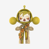 Коллекционные фигурки POPMART MEGA SKULLPANDA 1000% «Подсолнухи» (Музей Ван Гога), сюрприз-боксы для декора дома