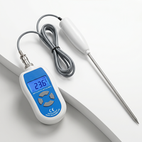 Termometer Alarm Suhu Tinggi/Rendah Portabel untuk Laboratorium Pengolahan Tanah Industri dengan Rating IP68 Model OEM/ODM LDT-3305