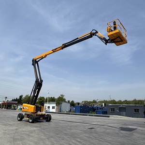 פלטפורמת עבודה בגובה גבוהה אדם להרים פלטפורמה עבודת אוויר הידראולי פלטפורמה עבודה אווירית 22 מ 'מ' דחף עצמי להרים - Product Image 3