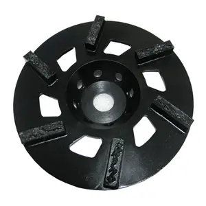 Removal Coatings Diamond Cup Wheels PCD Grinding Plate Tools Circular Diamond Floor Grinding Block Wheel For Stone Concrete