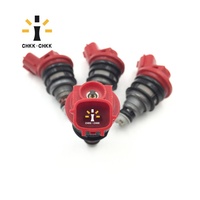 4 قطع 16600-53J03 A46-00 2.0L 3.0L Z32 SR20 16600-53J00 16600-53J01 حاقنات وقود لنيسان وإنفينيتي