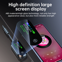 Transmisor y Receptor Bluetooth 5.4 2 en 1, Adaptador Inalámbrico de Audio Estéreo de 3.5mm AUX para Avión, Micrófono para TV, PC, Auriculares