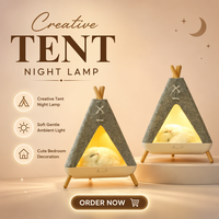 Lampe de chevet LED moderne et créative, rechargeable, pour une ambiance douce et décorative à la maison – Nouveauté