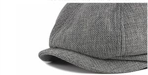 Casquette de peintre pour hommes âgés, Boina, Casquette à visière, Casquette de <span class=keywords><strong>gentleman</strong></span>, Casquette de newsboy, Béret octogonal, Chapeau artistique, Béret d'hiver en laine - Product Image 3