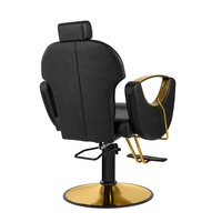 Fauteuil de Salon Moderne Relevable pour Coiffure et Esthétique, Chaise de Barbier pour Salon de Coiffure