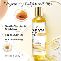 Aceite Esencial de Papaya 100% Puro Prensado en Frío con Vitamina C, Aroma Fresco, Blanqueador, Iluminador, Hidratante y Aclarante Corporal