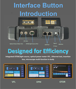 ST3200H PON OTDR Écran 7 pouces Séparateur OPM VFL OLS Carte d'événement <span class=keywords><strong>PDF</strong></span> Sor Format Fichier, Iolm,1310/1550nm 37/35dB,ST3200H-P1 - Product Image 4