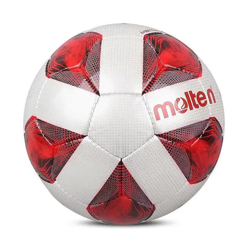 Atacado fundido Tamanho 5 PU Thermal Bonded Soccer Ball futebol