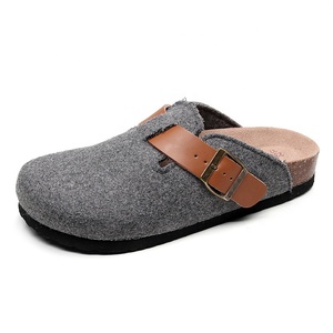 Women's <strong>Felt</strong> Slip-on Shoes Indoor Outdoor Comfort <strong>Clogs</strong> - Product Image 5