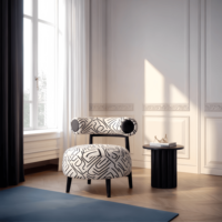 Chaise de loisirs moderne minimaliste écologique en teck doré, dossier solide inclinable, pour salon, chambre, salle à manger, bureau à domicile, hôtel