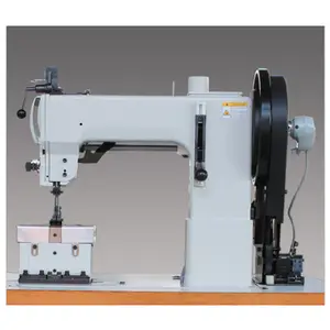 Sails cloth sewing machine Double needle column integrated feed extra thick material sewing machine