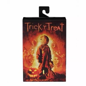 NECA 56048 Don't Mess with Kids Sam Halloween Pumpkin <span class=keywords><strong>Man</strong></span> <span class=keywords><strong>Movie</strong></span> Action Figure in PVC da 7 pollici con Scatola Colorata - Product Image 1