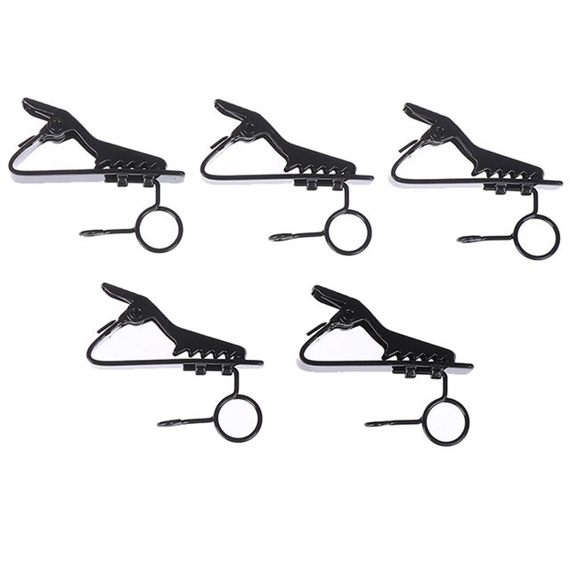 Microphone Iron Clip Metal Mic Lapel Collar Accessory