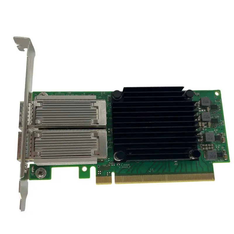 オリジナルMCX516A-CCAT PCIe 3.0x16、2ポート、100G Eth QSFP28