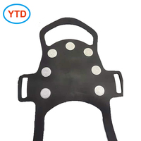 Crampons antidérapants industriels pour la neige, couvre-chaussures à crampons pour la glace, couvre-chaussures de traction hivernale pour la randonnée, l'escalade et la marche
