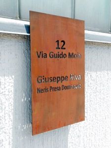 Brandnewsign <span class=keywords><strong>Acrylic</strong></span> số mảng bám phòng số tấm 3D Backlit số Biển báo sàn - Product Image 3