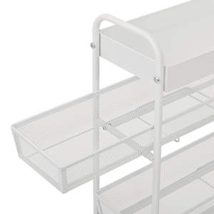 도매 욕실 좁은 스토리지 카트 울트라 슬림 롤링 유틸리티 랙 홈 스토리지 트롤리 욕실 주방 거실 - Product Image 3