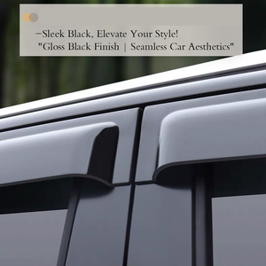 For Lexus LX470 J100 1998-2007 Window <b>Visors</b> Weather Shields Side Rain Deflectors Plastic Black Luxury Style - Product Image 4