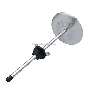 Toptan Yeni Tasarım Paslanmaz Çelik Lüks Şeffaf Cam Şişe Taşınabilir Nargile Rus Shisha Seti Dayanıklı Lake Kaplama - Product Image 3