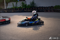 Kart de course compact haute performance pour adultes, moteur à essence 4 temps, poids à vide de 134 kg, châssis tubulaire en alliage 4130 haute résistance